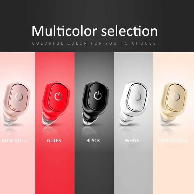 DPRUI Mini Бизнес наушники Bluetooth Беспроводной гарнитура 4 2 стерео динамик 5 видов