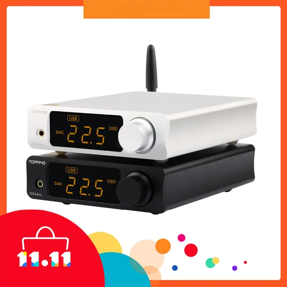 TOPPING DX3 PRO настольная Расшифровка Bluetooth amp AK4493 USB DAC XMOS XU208 DSD512 жесткий выход для