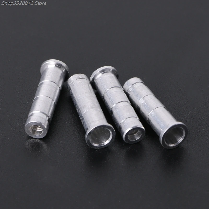 10pcs Aluminum Arrow Shaft Hunting Archery Carbon Fiber Arrowhead Insert 6.2mm Dropshipping | Спорт и развлечения