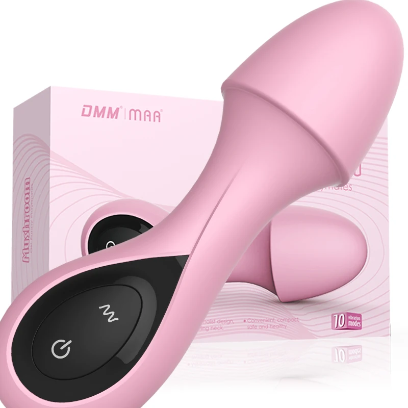 BODYPRO Cute Mushroom Vibrators 10-speed Frequency Super Vibration G SPOT Clitoris stimulator For Women Adult Sex toys | Красота и