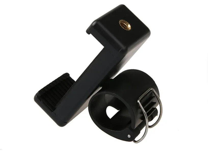 Only Phone Holder Селфи палка ручной выдвижной полюсный монопод держатель телефона адаптер для Go Pro HERO 8 7 6 5 4 Xiaomi YI 4K Lite SJCAM SJ5000 - Цвет: Only Phone Holder