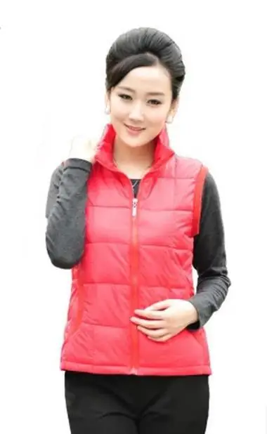 Женский жилет с подкладкой из пуха зимняя повседневная безрукавка большие