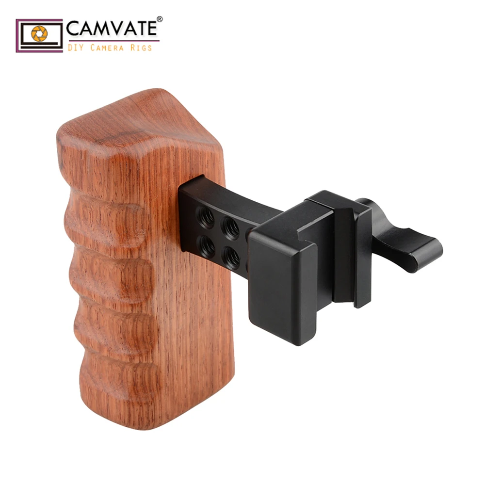 CAMVATE DSLR деревянная ручка рукоятка (правая рука) C1536 аксессуары для
