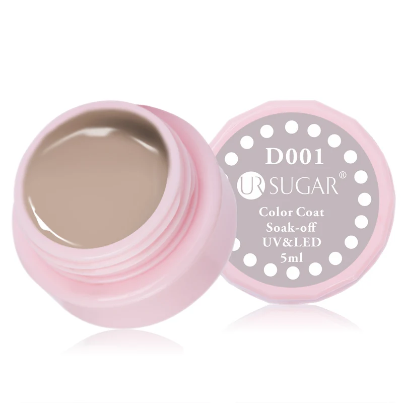 D001 Ur Sugar 5 мл серая серия Гель-лак замачиваемый УФ-Гель-лак светодиодный светильник Чистый УФ-цвет долговечный Гель-лак для дизайна ногтей - Цвет: D001