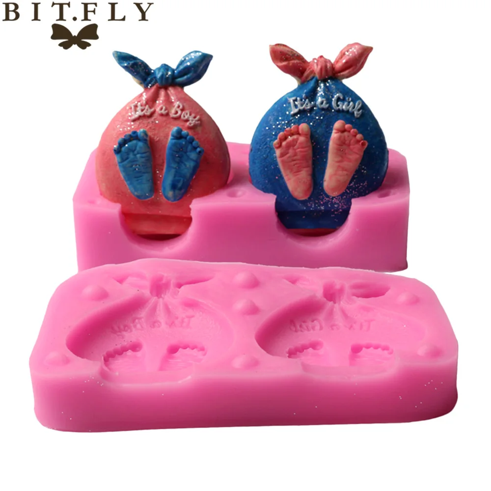 1 шт 3D DIY силиконовая форма для мальчиков или девочек глиняная торта шоколадные