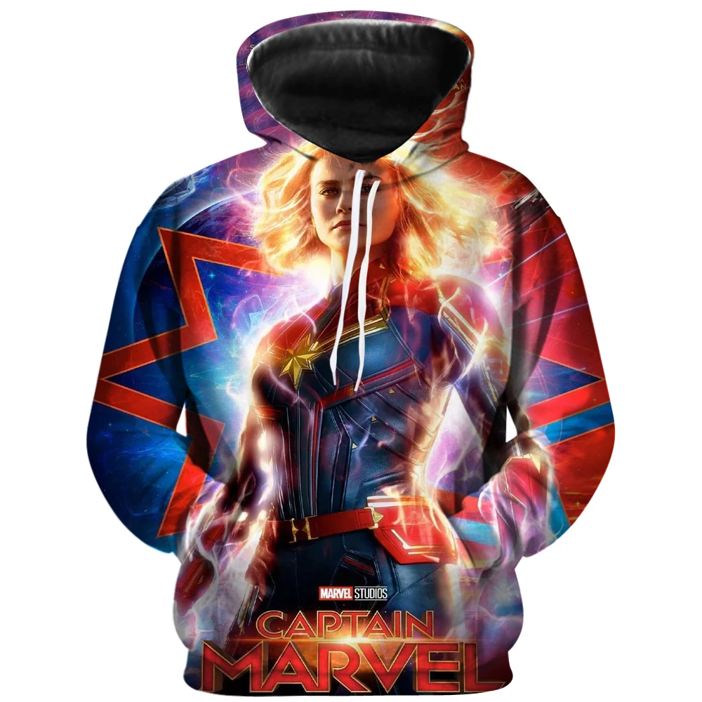 Личность 2019 Новые Мстители 4 Костюмы 3D Толстовка Для мужчин с капюшоном без