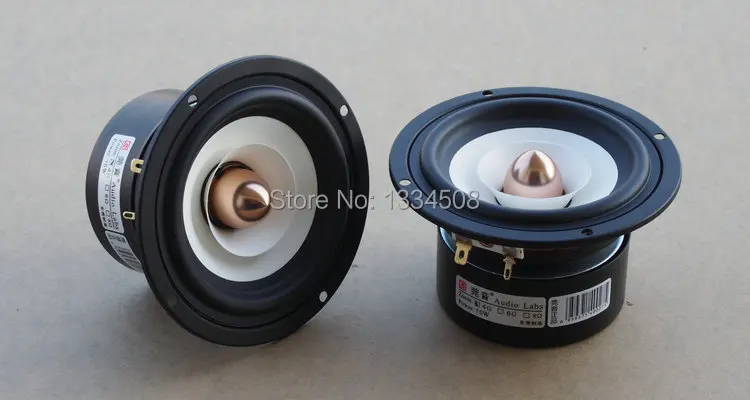 1 шт. Novacore Audio Labs Top end 4 ''полный спектр акустических систем наборы алюминиевая Пуля 2 слоя бумаги конус для DIY домашнего кинотеатра