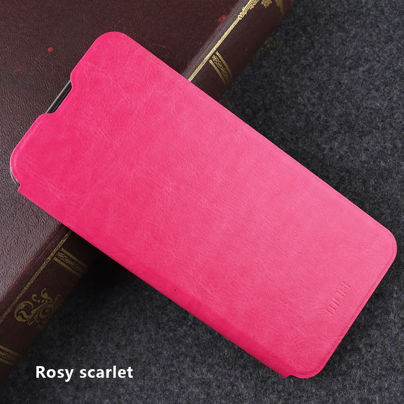 Rose Red Чехол Mofi для huawei Honor 10 Lite, роскошный кожаный чехол-книжка с откидной крышкой и подставкой для huawei P Smart - Цвет: Rose Red