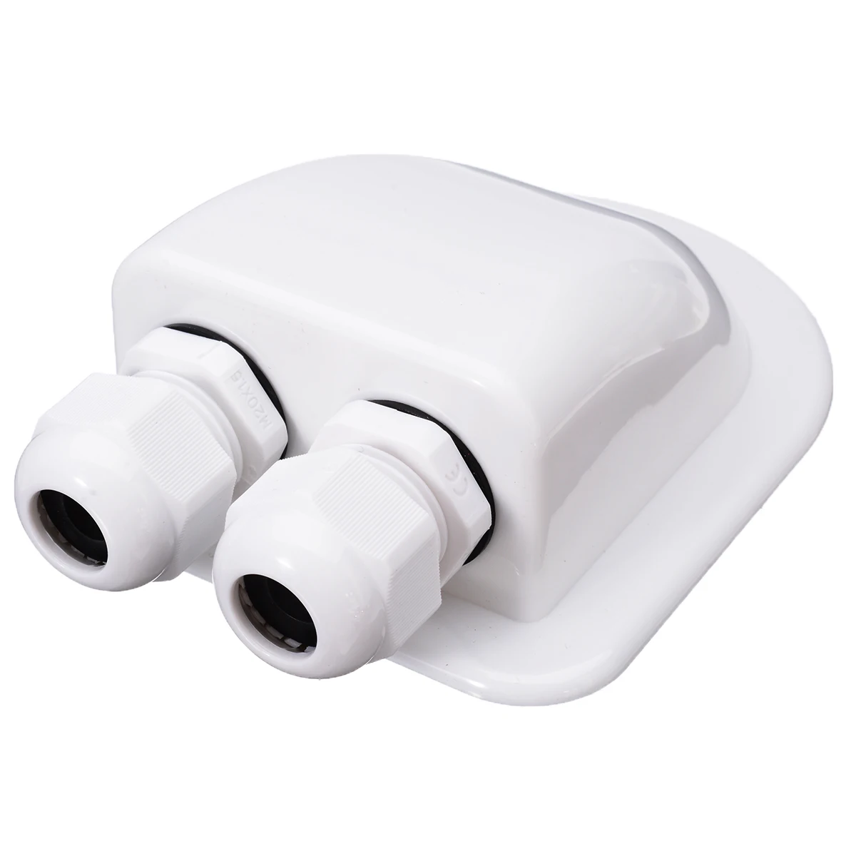 1 шт. Mayitr водонепроницаемый УФ двойной кабельный вход Кабельная коробка съемные