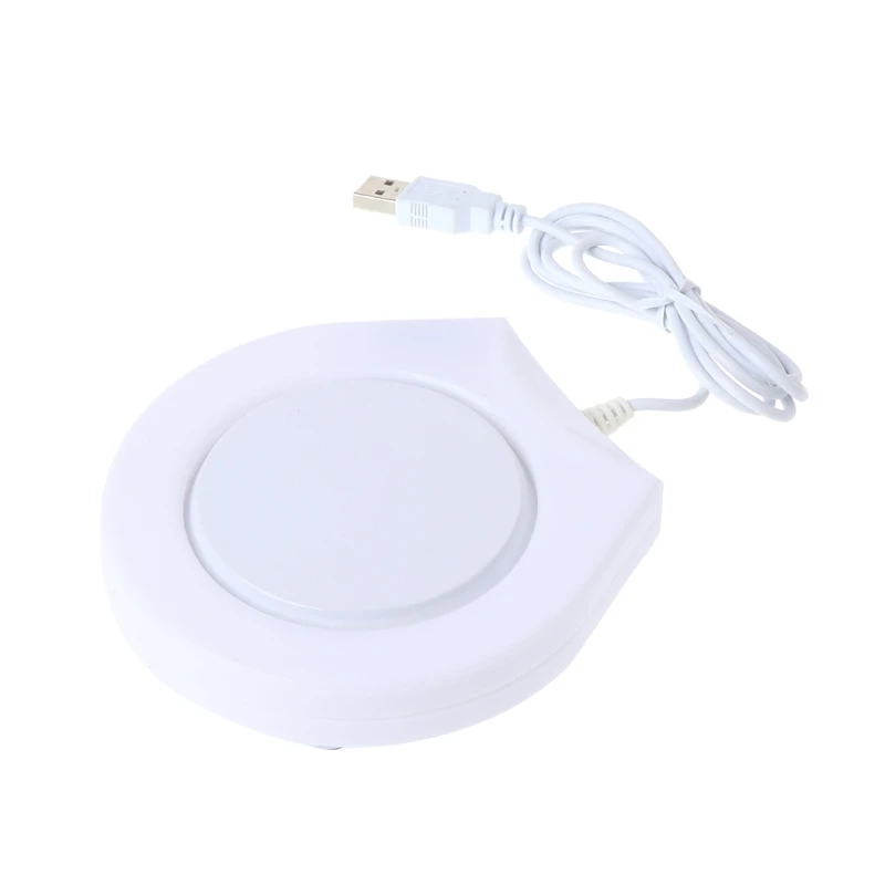 Портативный USB Электрический питательный стаканчик грелка Pad пластина для офиса