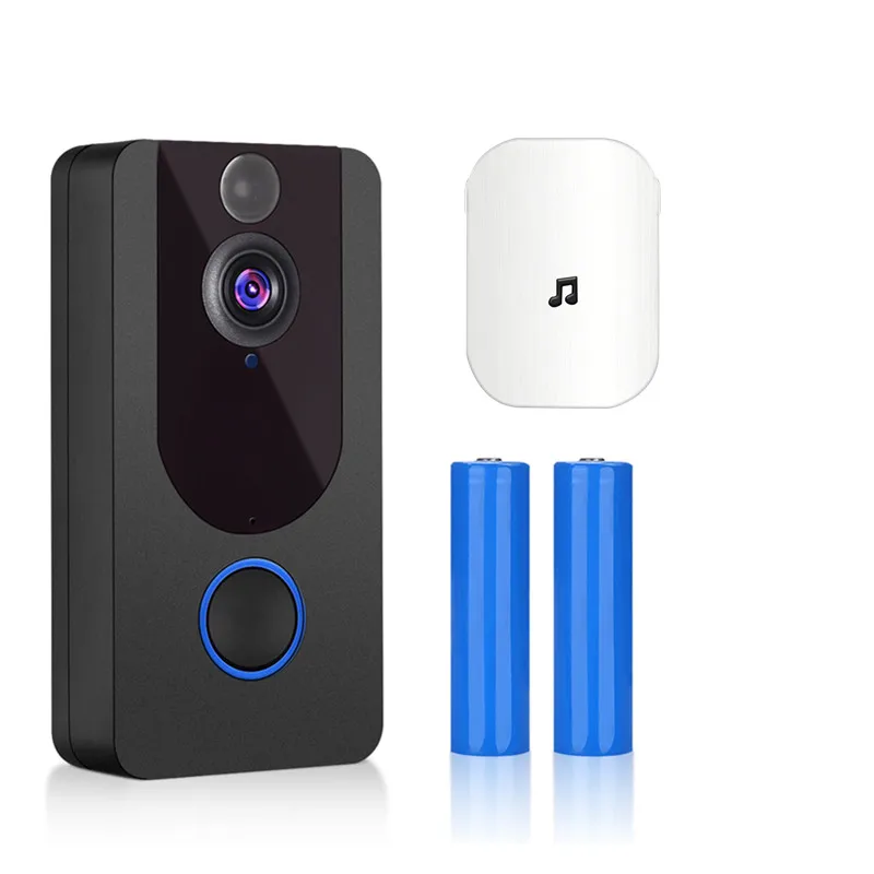 Беспроводная камера Wi-Fi для дверного звонка Smart видео дверной звонок Android IOS