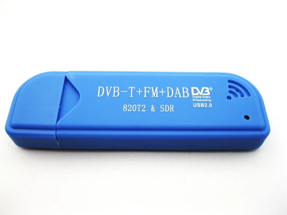 Цифровой спутниковый USB2.0 ТВ приставка DAB FM DVB T RTL2832 R820T SDR RTL ключ палка цифровой