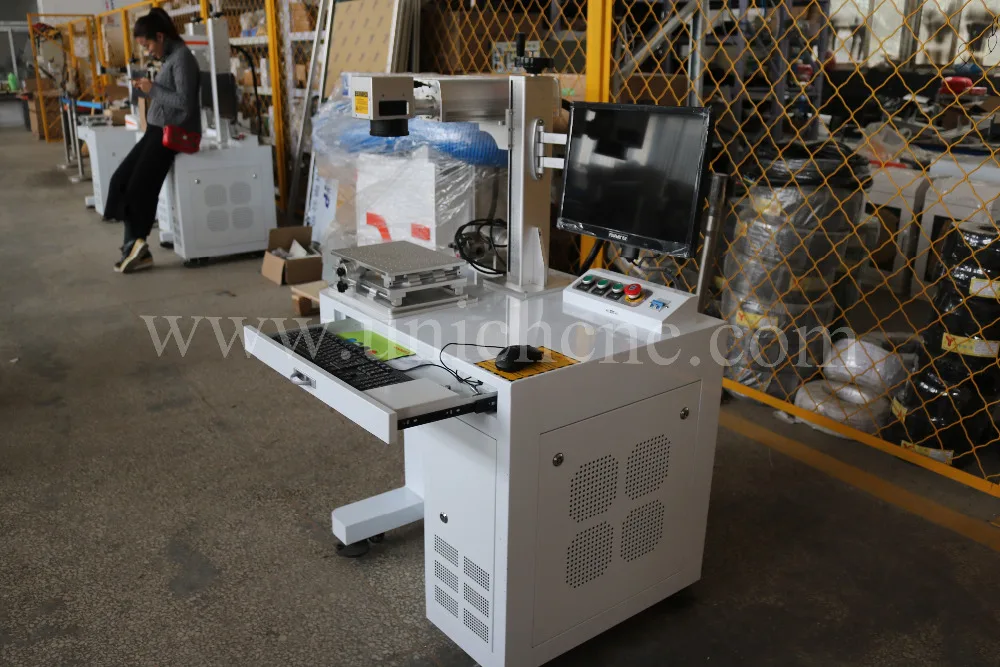 Лазерная мини маркировочная машина для маркировки логотипа из нержавеющей стали