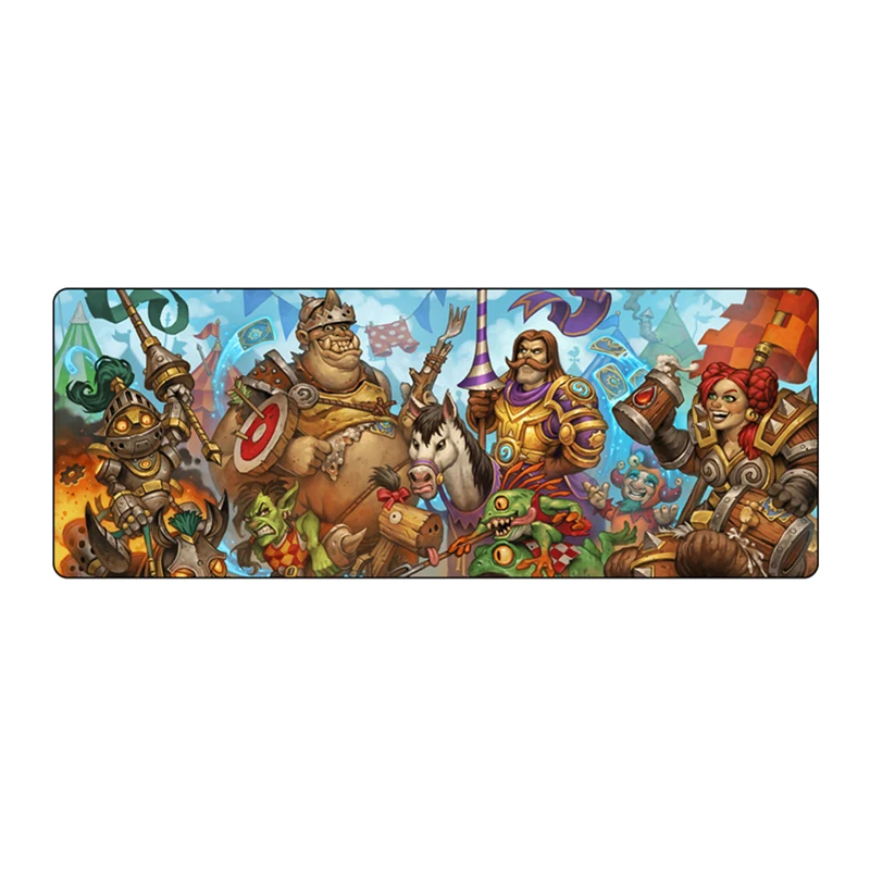 Большой игровой коврик для мыши 800x30 мм Hearthstone: Heroes of Warcraft компьютерная игра heartstone