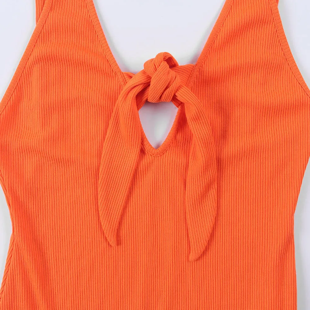 

Women Stretch Bodysuit Sleeveless Lingerie Thread Leotard Tops Backless Jumpsuit