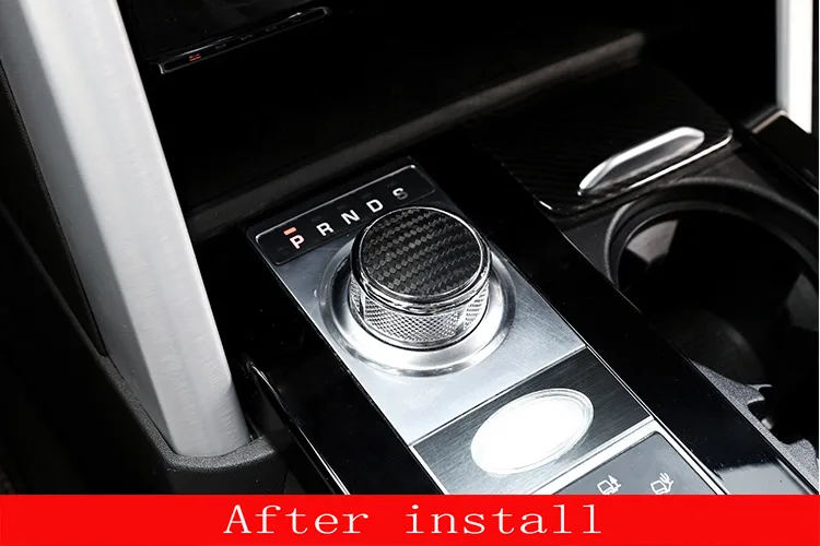 Настоящее углеродное волокно для Land Rover Discovery 5 L462 LR5 LR4 Range Sport Evoque Vogue консоль
