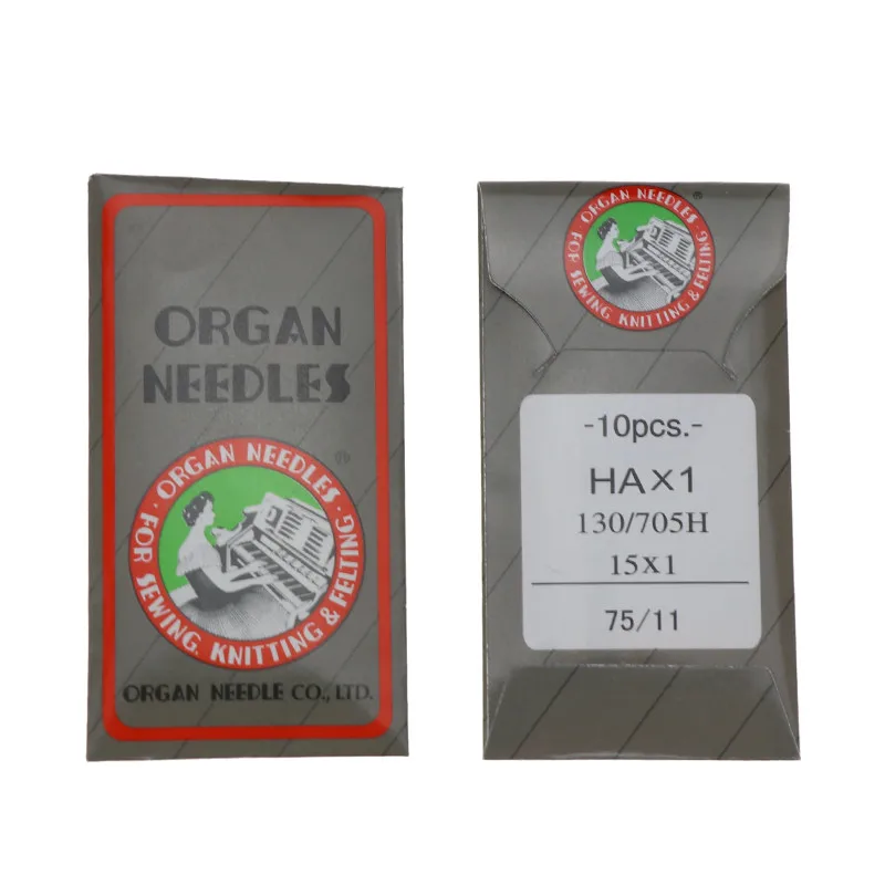 75-11 10 шт. швейные иглы Япония ORGAN House швейная машина иглы для JUKI DDL-555 Singer Brother швейные иглы - Цвет: 75-11
