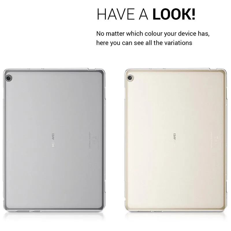 CucKooDo 100Pcs/lot For Huawei MediaPad M3 Lite 10 TPU Silicone Case Protective Cover for Tablet | Компьютеры и офис