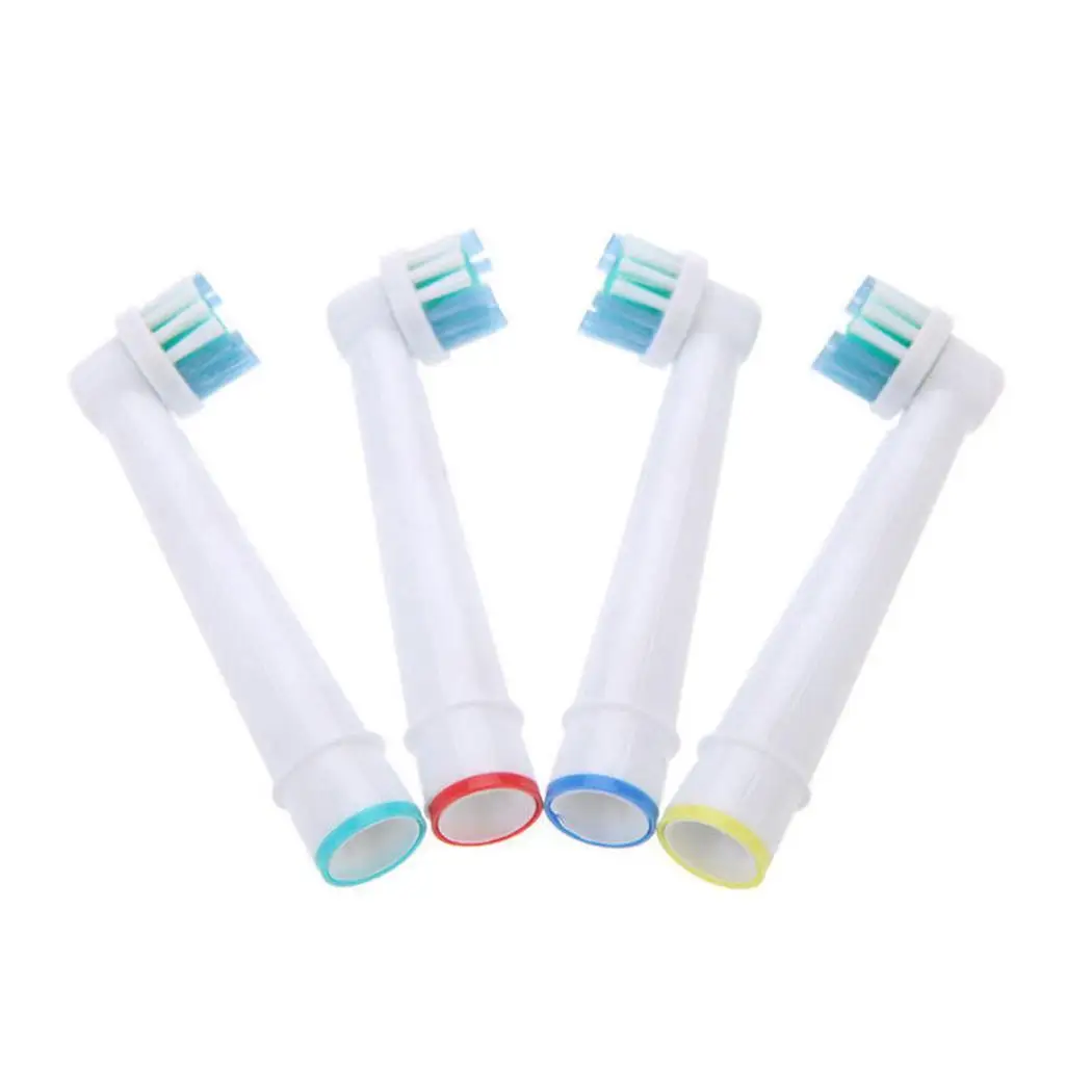 Новые круглые сменные насадки для щёток белый пакет головок (4 шт) эффективно