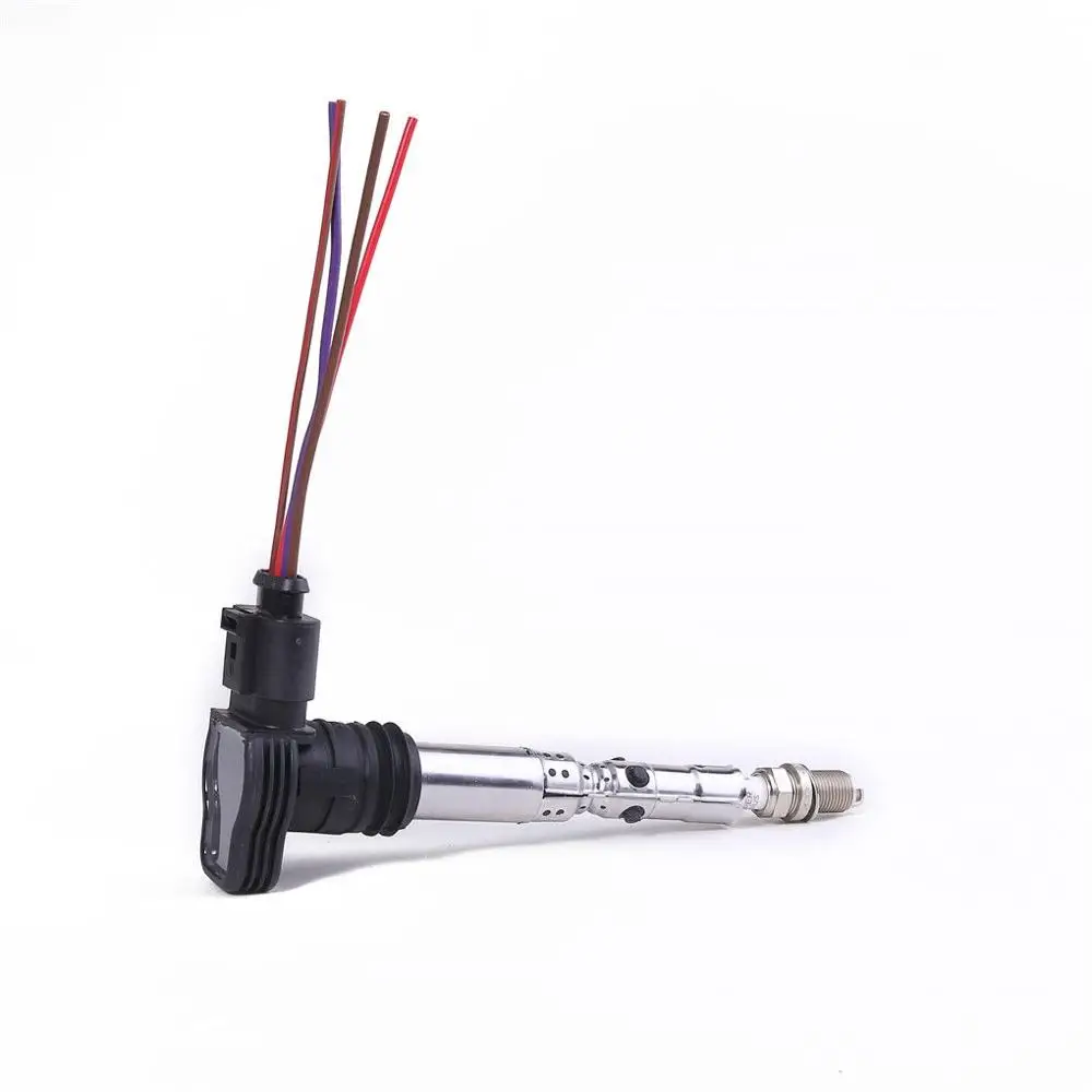Ignition Coil Nozzle Spark Connector &amp Plug For 1.8T Beetle B-ora Golf Passat A4 A6 Seat L-eon 06A 905 115 D 1J0 973 724 | Автомобили и