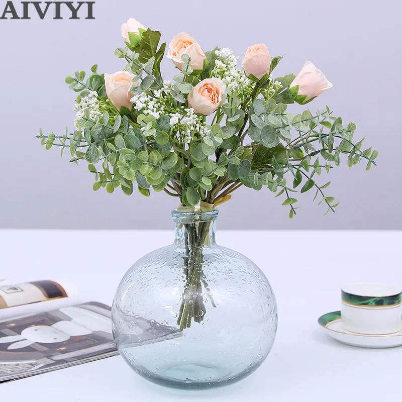 

6 штук Xiaolulian Гипсофила искусственная цветы искусственные цветы искусственный букет свадебные украшения для дома DIY