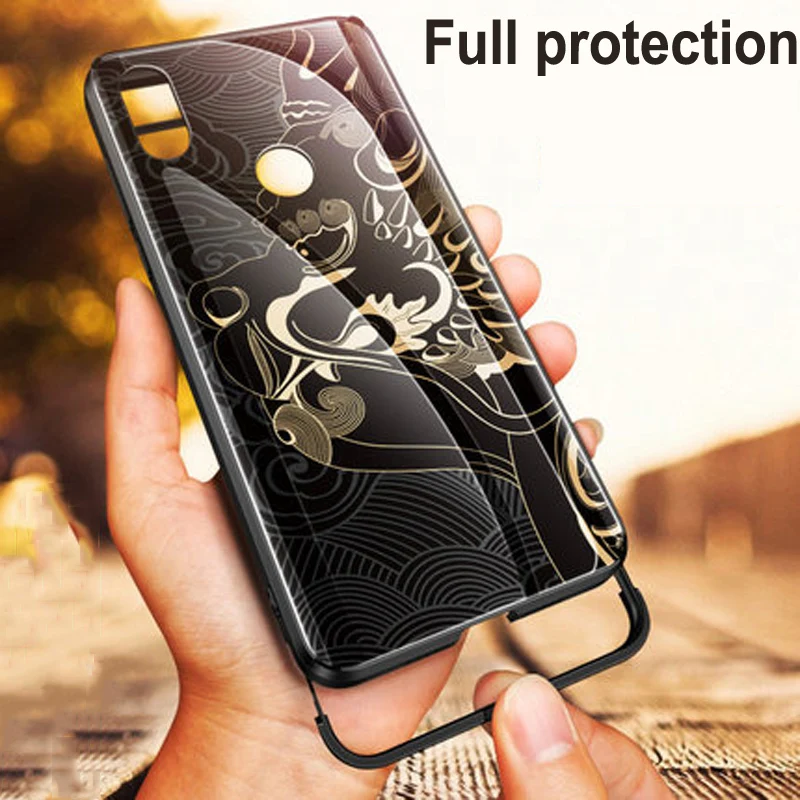 Зеленый для xiaomi mi x 3 5G чехол x3 2019 beast Forbidden City закаленное стекло защитный |