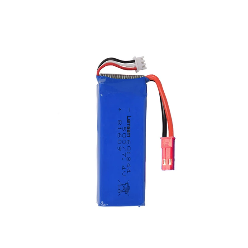 Lamsam 7 4 V 500mAh 20C Lipo батарея 2S для WLtoys K969 K989 K999 P929 P939 RC Car | Игрушки и хобби