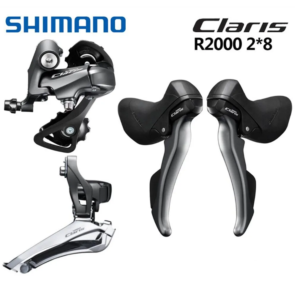 Clamp 31.8 Shimano Claris R2000 набор групп 2x8 скоростной дорожный велосипед STI переключатель переключения передач мини набор передний переключатель+ задний переключатель+ переключатели - Цвет: Clamp 31.8