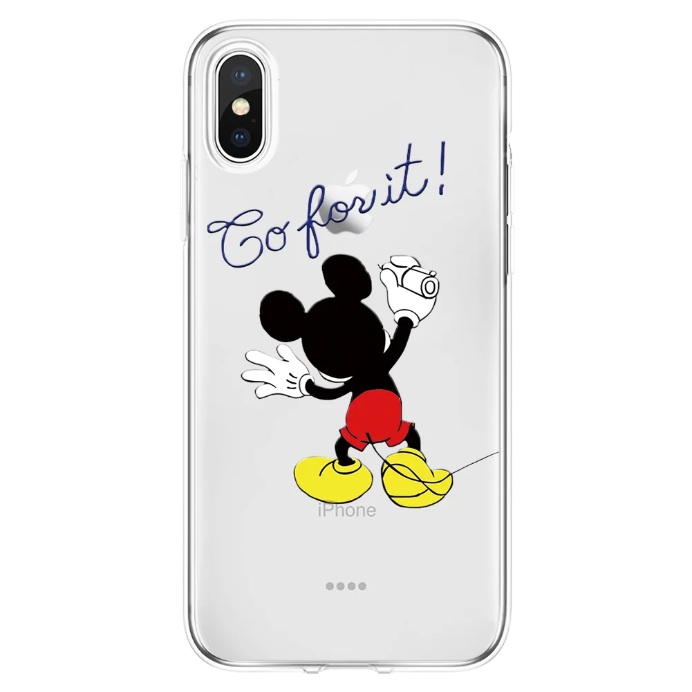 miqixiez Милый мягкий чехол из ТПУ с рисунком для iPhone 5, 5S, 5C, 7, 8 Plus, 6, 6 S, X, 4, 4S, SE, 11, чехол для iPhone XS Max, чехол для iPhone XR, чехол, Fundas - Цвет: miqixiez