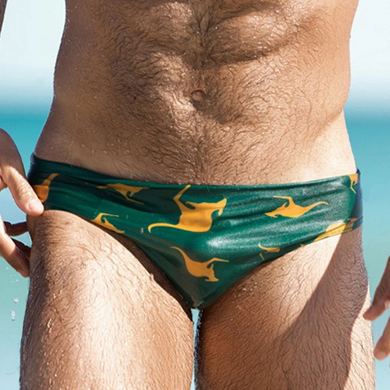 Мужские плавки с принтом льва летние мужские купальные костюмы спортивные