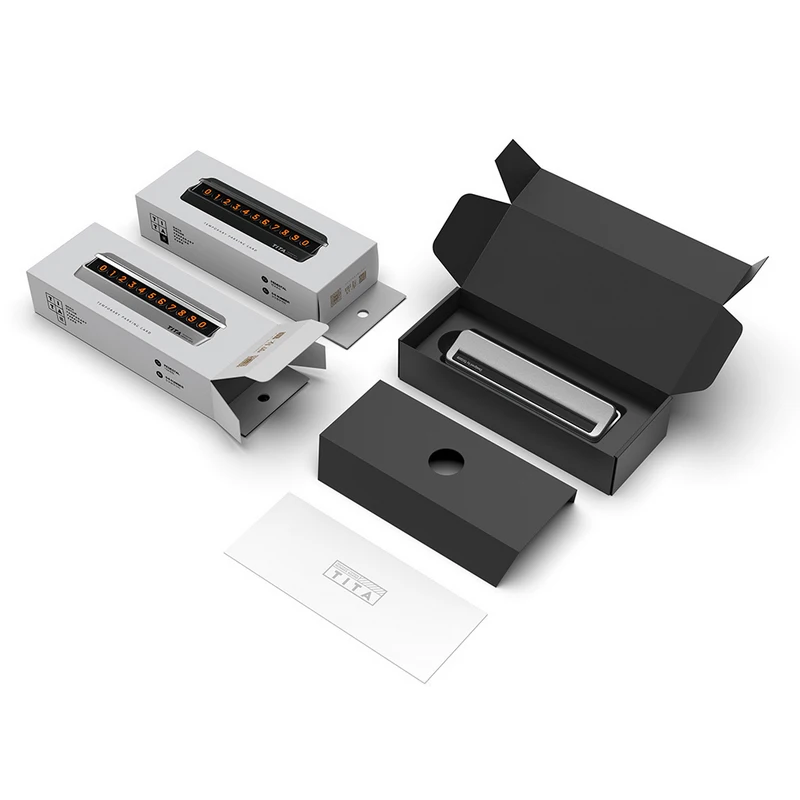 Xiaomi Mijia TITA Автомобильный держатель для парковочного номера мягкий магнит на