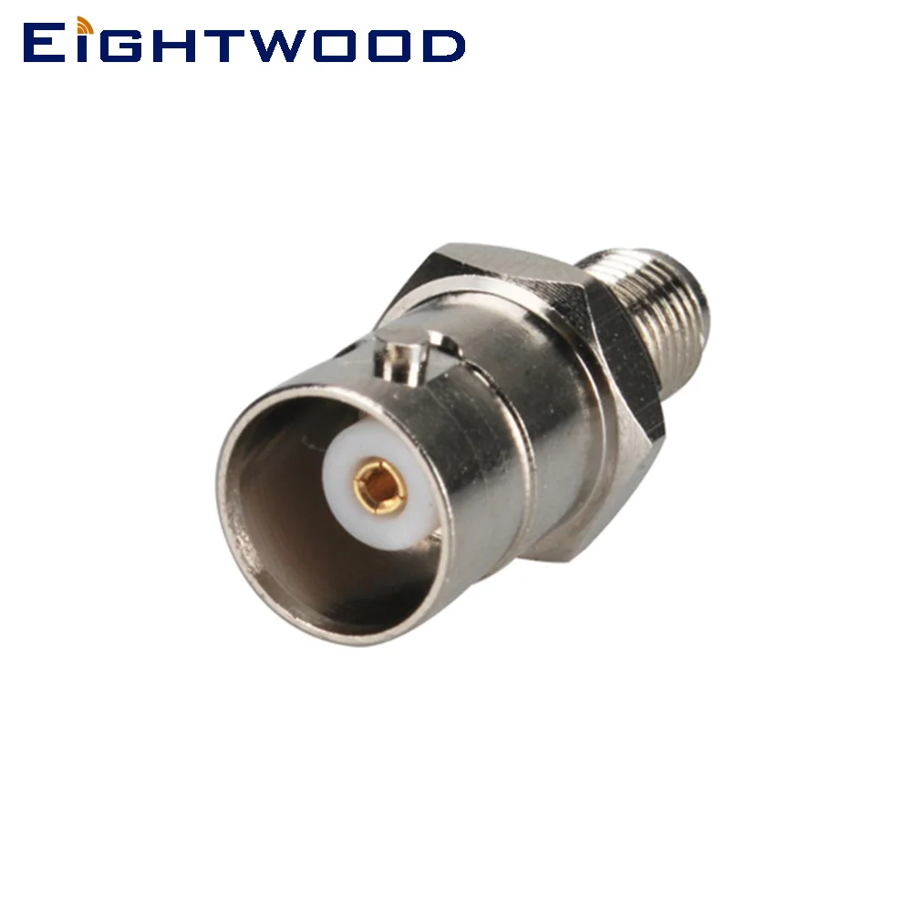 Eightwood Car FM/AM радио Walkie Talkies антенный адаптер BNC Jack к SMA перегородка никель для 'd xun