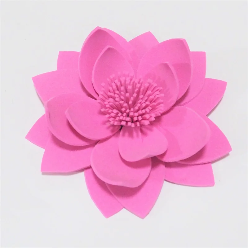 Гигантская пенопластовая бумага цветы для свадебного декора детская комната