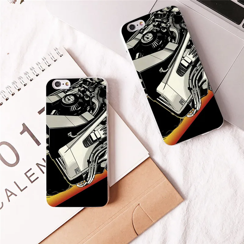 Жесткий прозрачный чехол для телефона, чехол для iPhone 6, 7, 8 plus, 5 X, Xr, Xs, Xsm, Fundas, чехол - Цвет: 5249