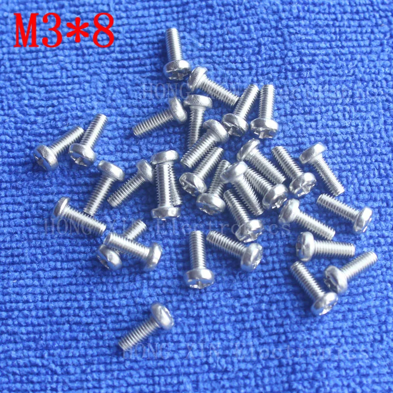 M3 * 8 1 шт. 304 винт из нержавеющей стали мм с круглой головкой|bolt threading|fasteners boltsscrew bolt |