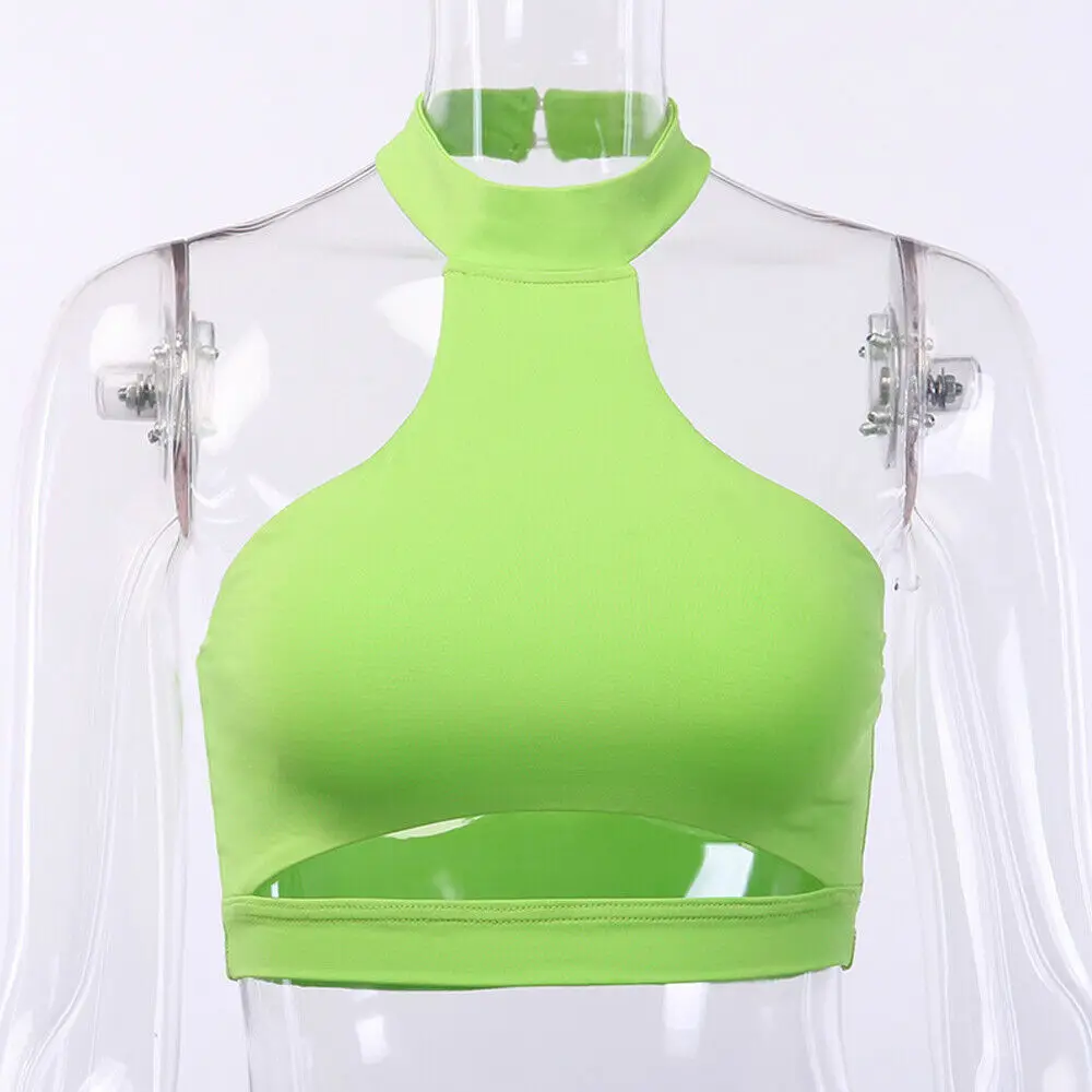 Летние сексуальные женские майки для фитнеса без рукавов укороченные топы