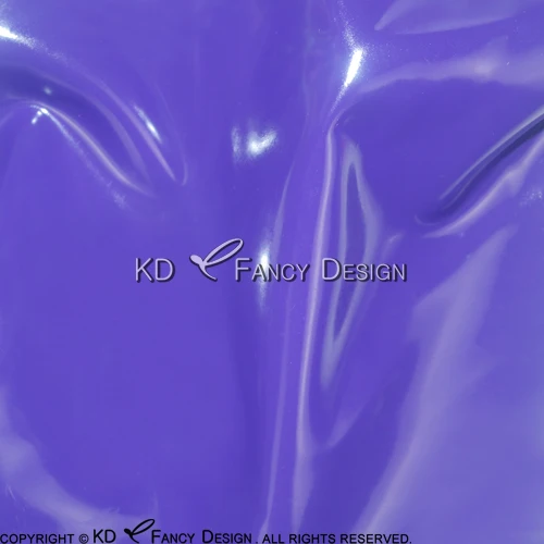 purple Черный сексуальный надувной латексный комбинезон с плечевым замком и молнией промежности резиновый комбинезон Zentai боди костюм LTY-0112 - Цвет: purple