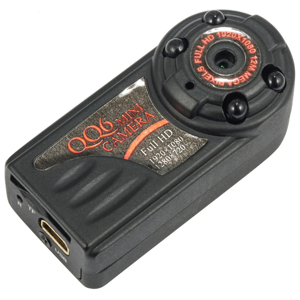 QQ6 мини камера Full HD 1080P широкоугольная DV DVR ИК ночного видения датчик движения веб
