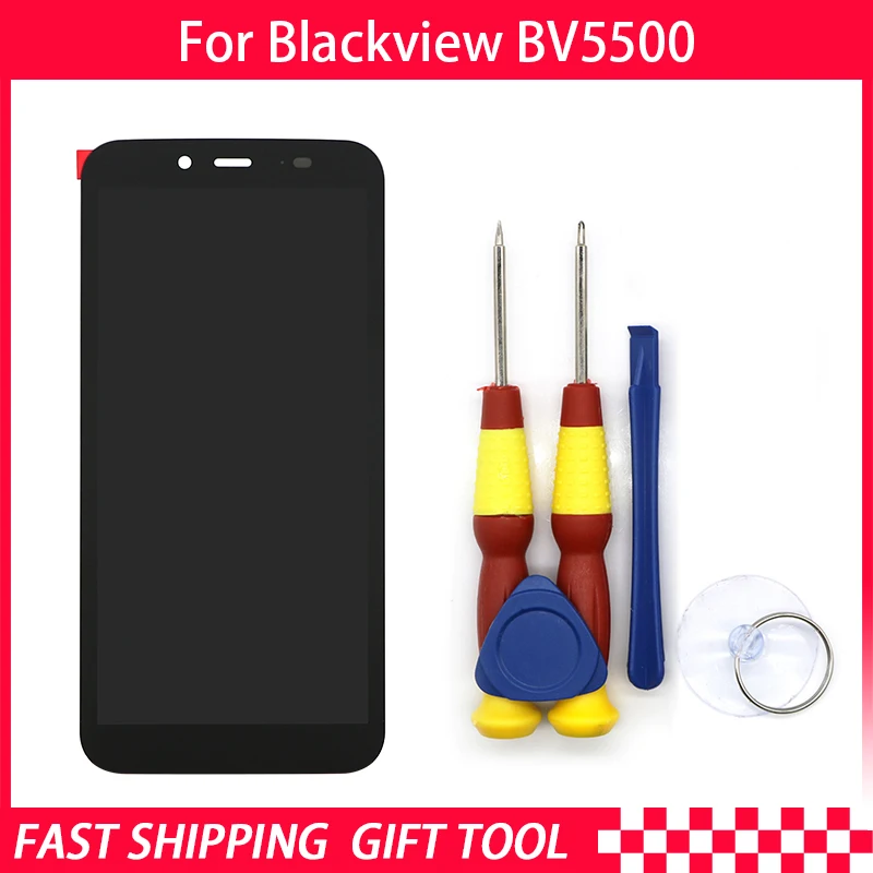 Запасные части для Blackview BV5500 ЖК-дисплей сенсорный экран инструмент разборки клей