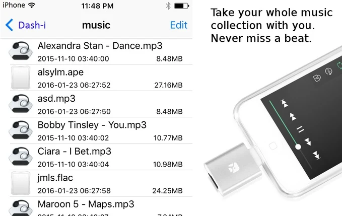 Устройство для чтения карт памяти Meenova Dash i MicroSD iPhone/iPad/iPod с портом Lightning как флэш
