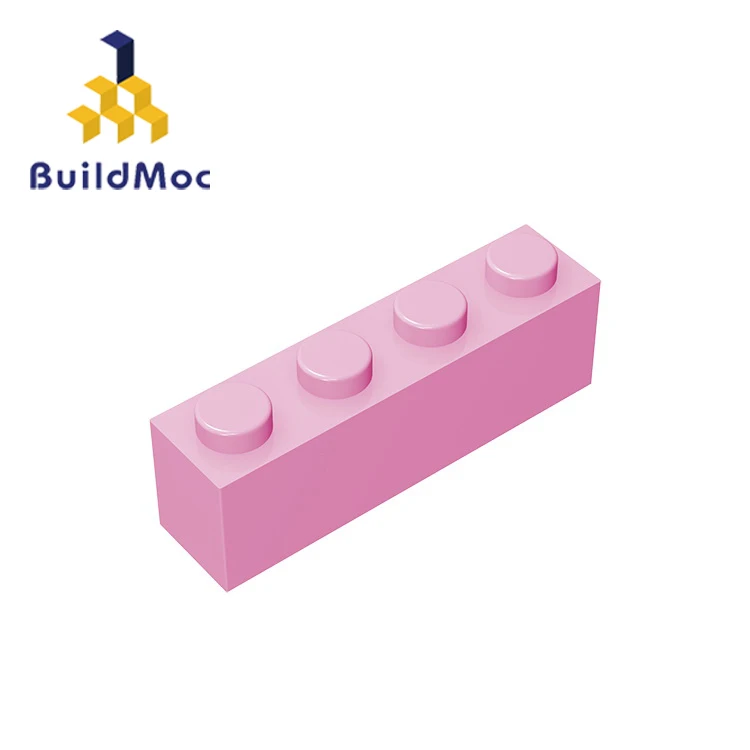 BuildMOC совместимые сборы частицы 3010 1x4 для строительных блоков детали сделай сам