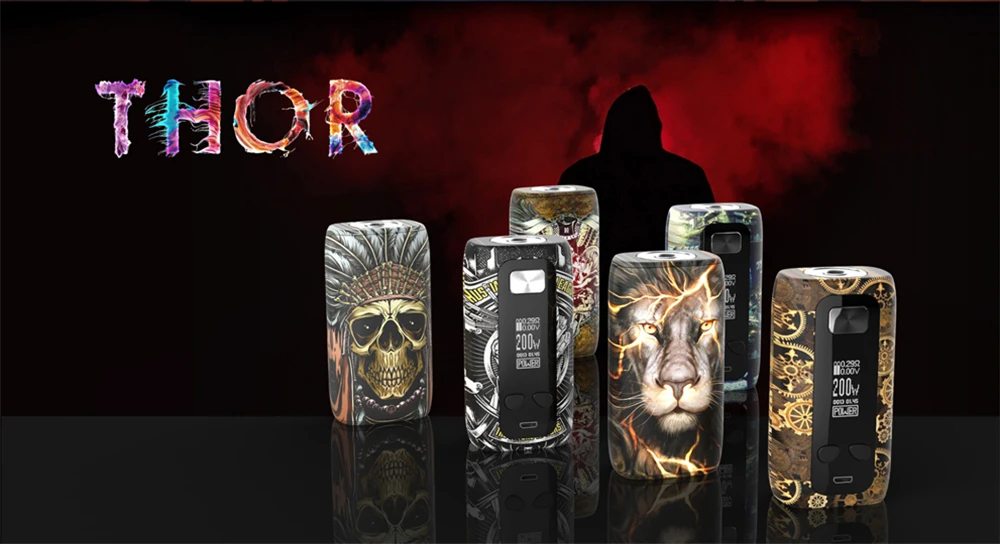 Цветной ThinkVape Тор 200 Вт мод TC мод электронная сигарета Vape vs Think Vape Тор pro/Drag 2 мод Vape мод для DIY RTA RDA