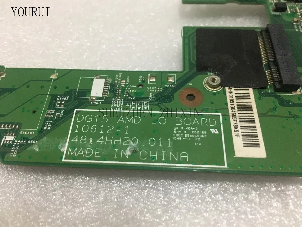 Для DELL INSPIRON 15R N5010 POWER USB DC JACK DG15 плата ввода вывода 09697 1 48. 4hh02. 011|Компьютерные кабели