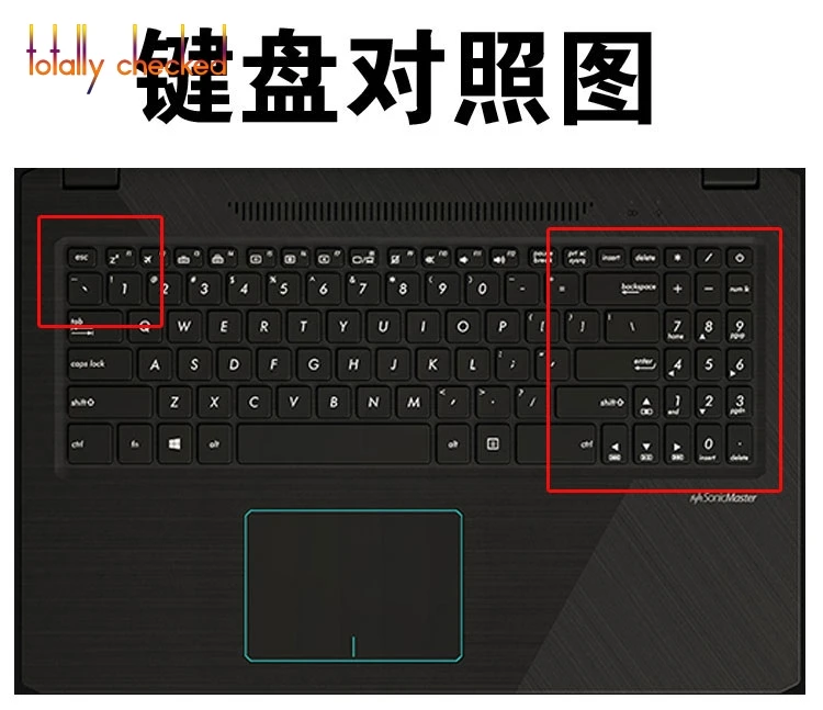 Защитный чехол для клавиатуры ноутбука Asus VivoBook Pro 15 N580G N580GD 6 ''NX580VD YX570Z YX570ZD YX570UD