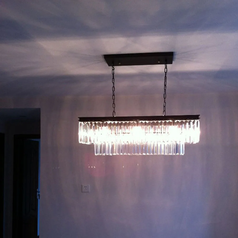 저렴한 미국 국가 크리스탈 샹들리에 거실 레스토랑 바 카운터 카페 조명 북유럽 바 사각형 샹들리에 Led 램프 저렴한 미국 국가 크리스탈 샹들리에 거실 레스토랑 바 카운터 카페 조명 북유럽 바 사각형 샹들리에 Led 램프