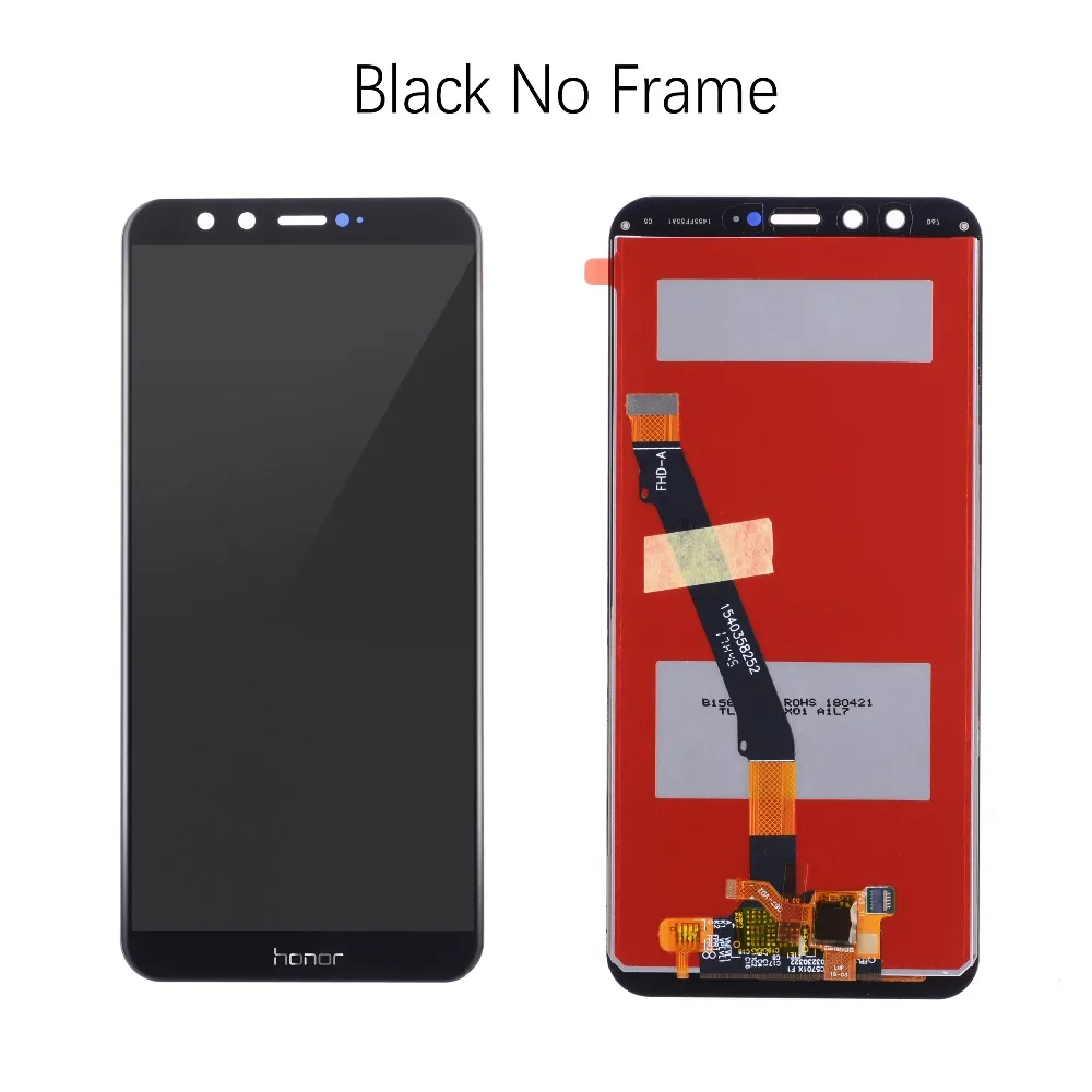 Дисплей для HUAWEI Honor 9 Lite lld-al00 al10 tl10 LCD в сборе с тачскрином на рамке 5.65'' черный белый золото серый синий