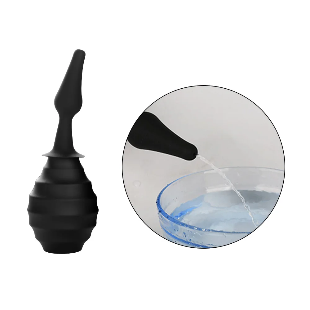 Anus Cleaning Sex Silicone Shower Toilet Spray Ass Cleaner Enema Nozzle Bidet Portable Travel |