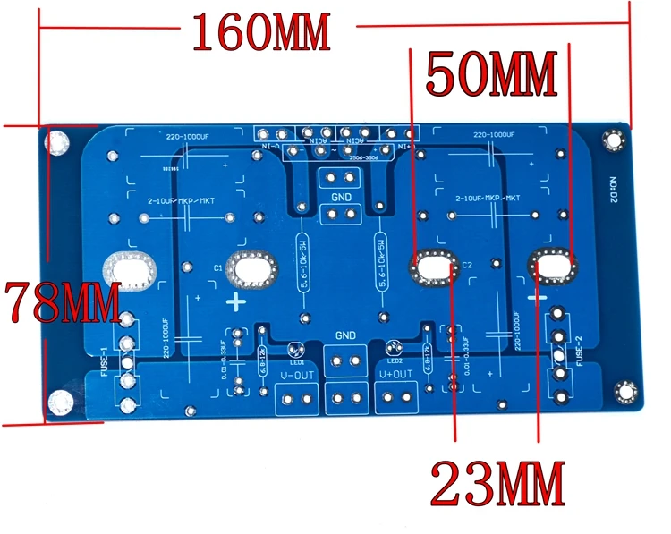 1 шт. Плата усилителя мощности D2169 с фильтром плата выпрямителя DIY|Усилители