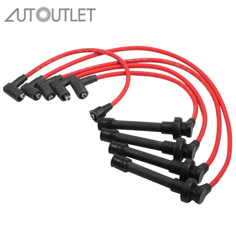 Провода свечи зажигания AUTOUTLET 5 шт. подходят для Acura CL L4 2.2L Honda Accord набор проводов