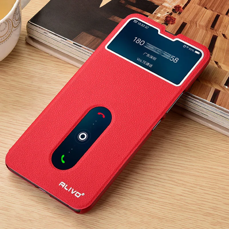 ДЛЯ Vivo V15 Pro Кожаный чехол для просмотра окна Книга Стенд откидная крышка для Vivo V15 V15Pro V 15 Pro VivoV15 чехол жесткие чехлы для телефонов